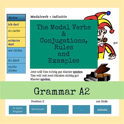 English modal verbs are special verbs that are used to show possibility, ability, permission, and so forth. German Modal Verbs: Free Online Course