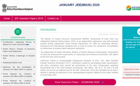 Jee main 2021 syllabus & exam pattern. JEE Scores to be Considered for Admissions to UP ...