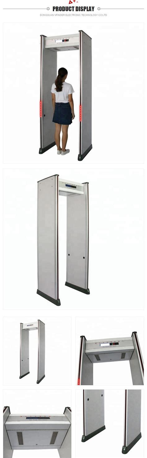 Airport Metal Detector Full Body Scanner Walk Through Gate Buy Full