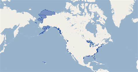 Us Ocean Employment Ship Build North America Gis Map Data Us