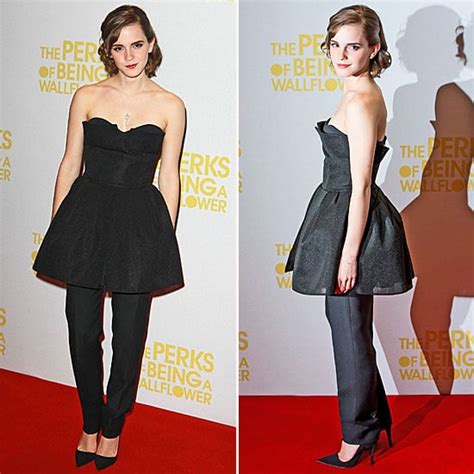 Pictures Of Emma Watson In Christian Dior Couture Dress Over Pants At
