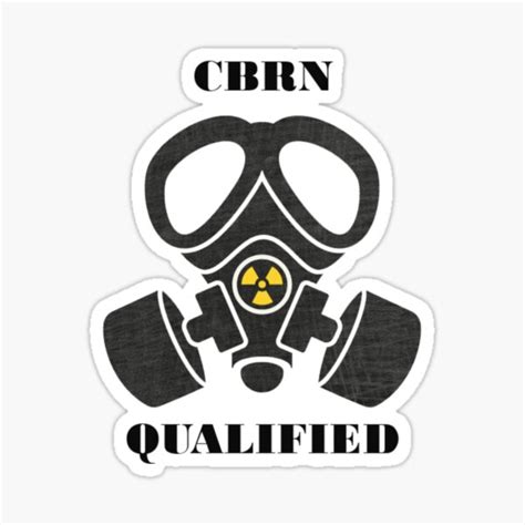 Cbrn Qualified Sticker For Sale By Renagade4lyf Redbubble