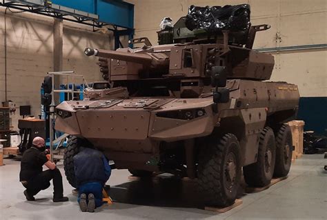 France S Jaguar Armored Reconnaissance Vehicle Is One D E O Armored