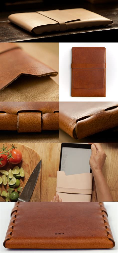 Pact Tablet Sleeve An Elegant Leather Sleeve For Your Tablet This