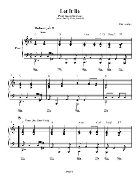 Printable sheet music for easy piano. 40 best beginner piano sheet music images on Pinterest | Sheet music, Music and Music education