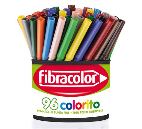 Fibracolor Colorito Pot 96 Feutres Assortis K117074 S Fournitures