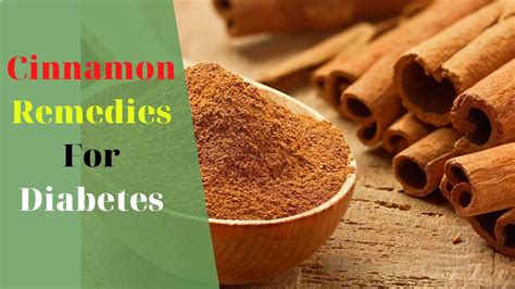 Cinnamon Remedies For Diabetes Ways To Use Cinnamon Powder For