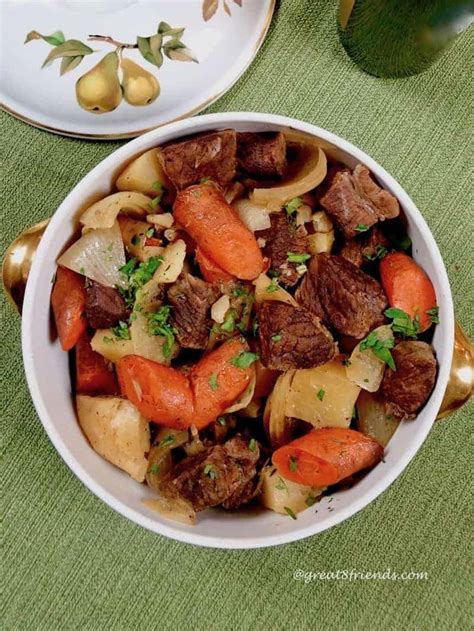 Slow Cooker Irish Beef Stew Recipe Great Eight Friends