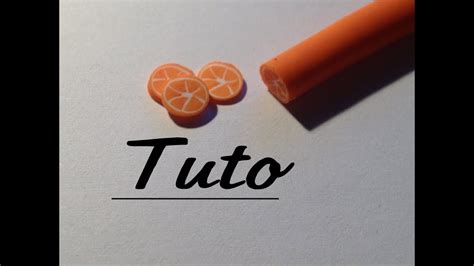 Tuto Fimo - Canne orange - YouTube