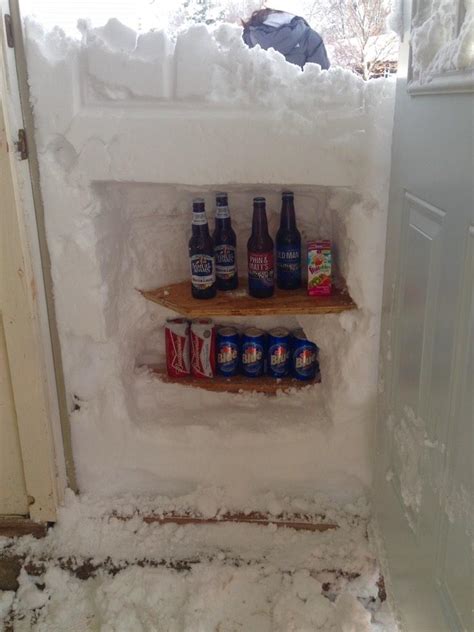 In Door Of A Buffalo Snow Spotrac Makes His Own Beer