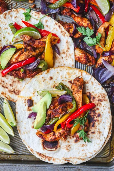 Maybe you would like to learn more about one of these? Baked Chicken Fajitas - Little Sunny Kitchen