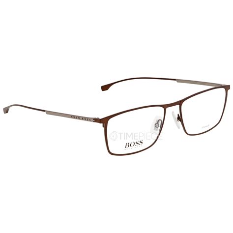 Hugo Boss Demo Rectangular Mens Eyeglasses Boss 0976 04in 55