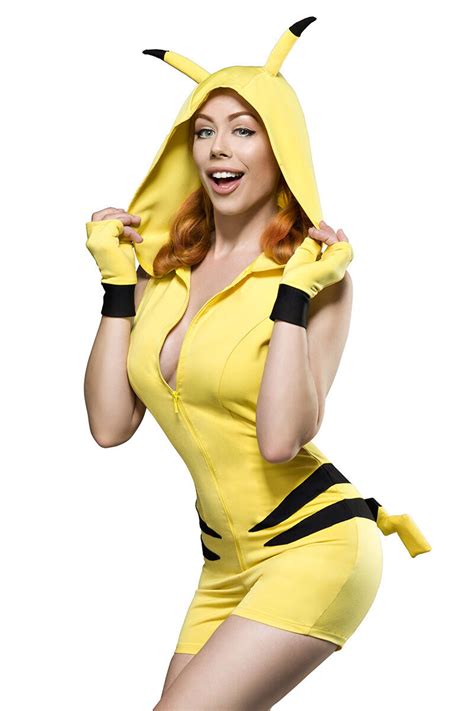 Sexy Costume Pikachu Pokemon Size XS S M L 38 40 42 44 Jumpsuit