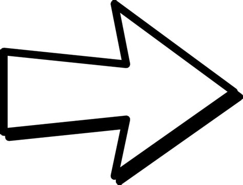 White Right Arrow Clip Art At Vector Clip Art Online