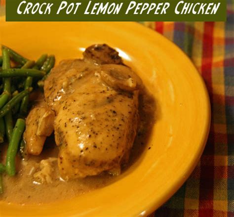 Place the chicken in the prepared baking dish, spaced slightly apart. Crock Pot Easy, Creamy Lemon Pepper Chicken - Humorous ...