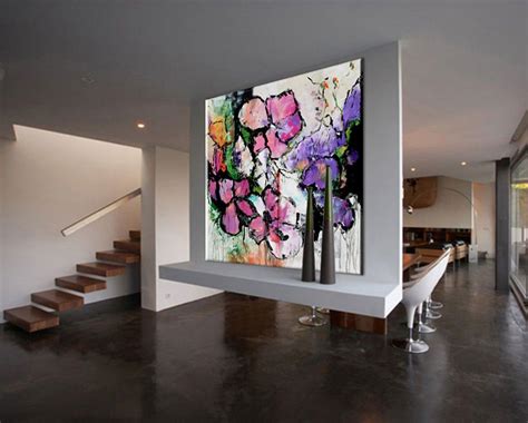 Modern Art Home Decor With Images Art Abstract Painting Large