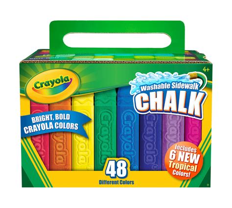 Sidewalk Chalk 48 Count Crayola