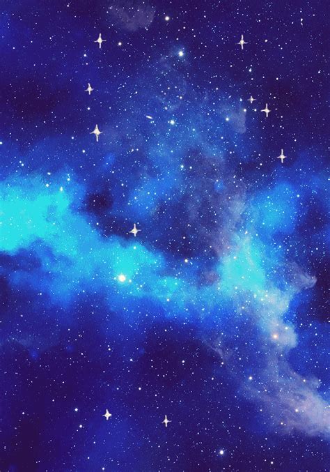  Space Galaxy Stars Blue Aesthetic This Was Fun To Edit Hehe Galaxy