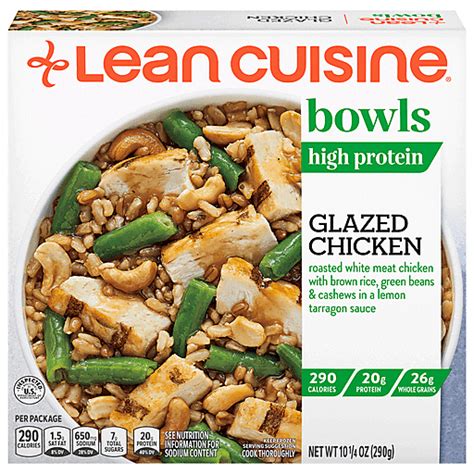 Lean Cuisine Glazed Chicken High Protein 1025 Oz Meals And Entrees