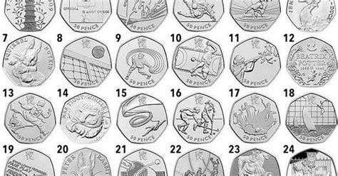 The 50p Coins In Circulation That Could Be Worth A Lot Of Money 50p