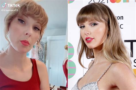 Uncanny Taylor Swift Lookalike Goes Viral On Tiktok