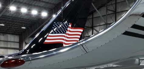 Video Trump Unveils His Newly Renovated And Modernized Boeing 757