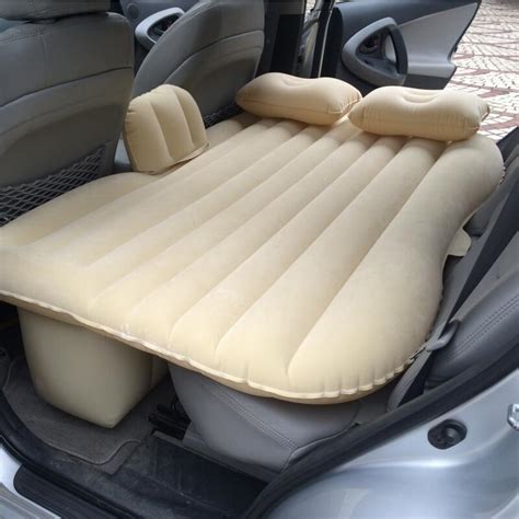Car Seat Car Back Seat Inflatable Air Mattress Bed High Quality Car Flocking Inflatable Bed