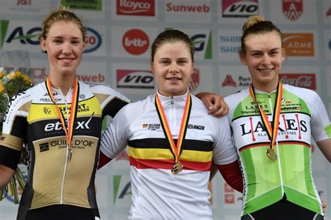 Het leverde haar een elektrische auto op. Jolien D'hoore kroont zich opnieuw tot Belgisch kampioen ...