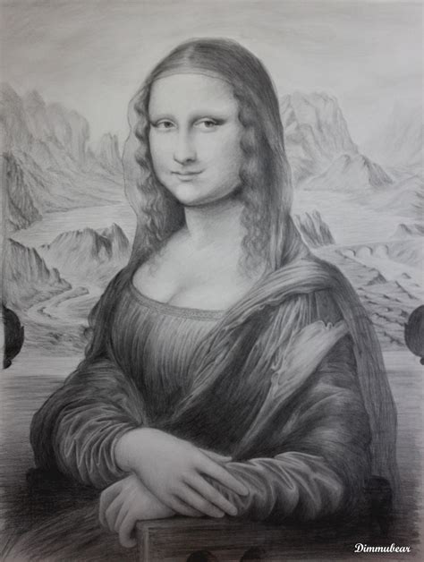 Mona Lisa Joconde By Dimmubear On Deviantart