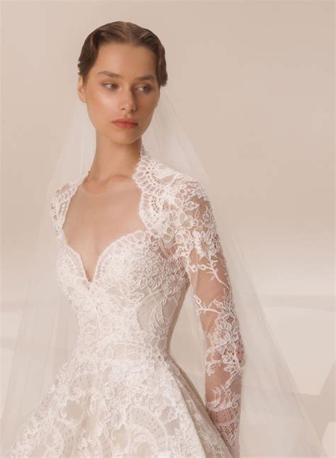 Look 8 Elie Saab Bridal Fall 2023 In 2022 Elie Saab Bridal Bridal Gowns Wedding Dresses