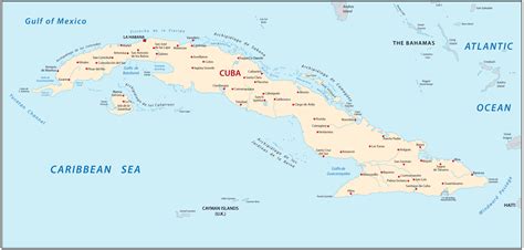 Cuba Political Wall Map By Equator Maps Images