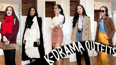 Recreating Iconic Kdrama Outfits Youtube