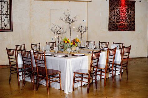 Our Square Table Set Up Sits 12 14 Receptiontables Photo By