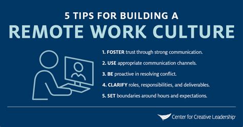 How To Build And Maintain A Remote Work Culture Ccl