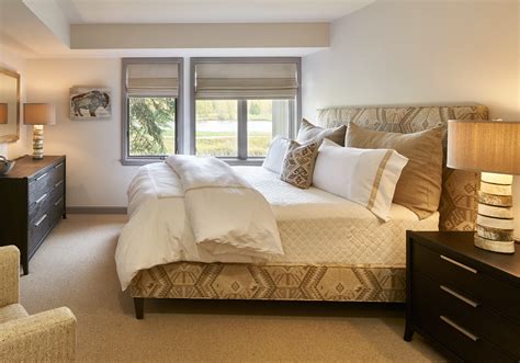 The architects achieved this through a. Neutral, mountain modern bedroom | Timber, Modern bedroom, Home decor