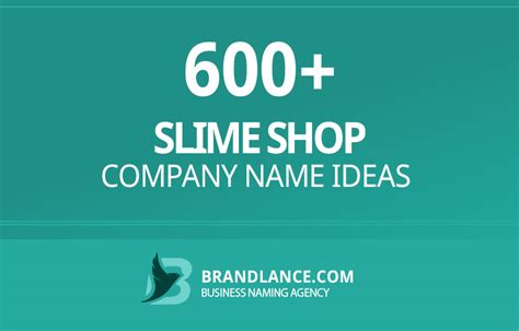 863 Slime Shop Name Ideas List Generator 2024 Updated
