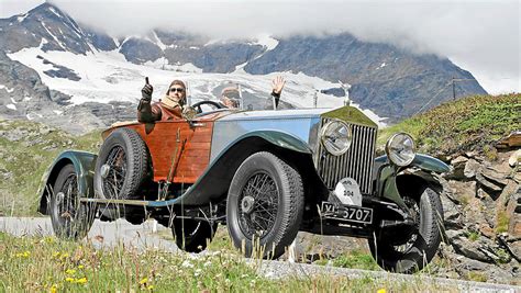 British Classic Car Meeting in St. Moritz