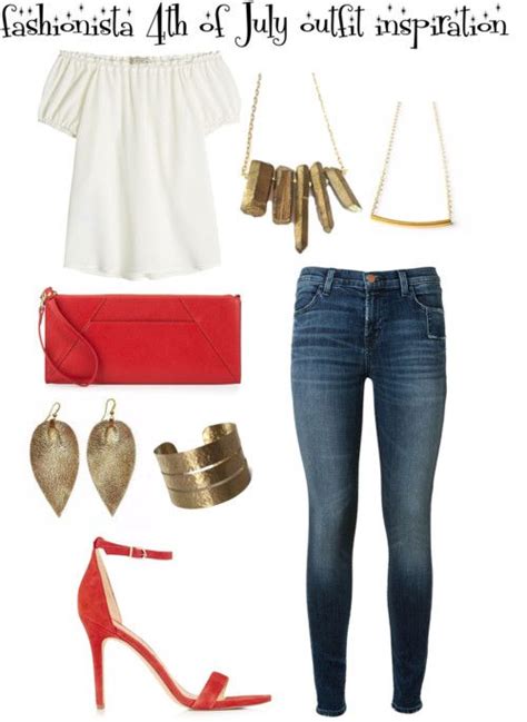 4th Of July Outfit Inspiration Red Heels Outfit Red And White