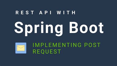 REST API Endpoint Implementation With Spring Boot YouTube