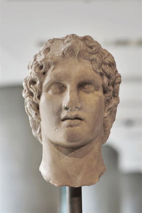 Portrait Statue Of Alexander The Great Stock Photo Image Of Bust