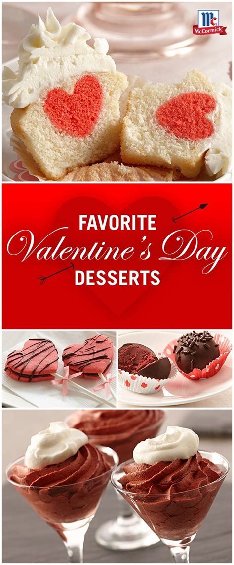 Our best christmas desserts include cookies, pies, gingerbread, and one showstopping cupcake wreath. Impress your loved one this holiday with these Valentine's Day recipes. Find our best red velvet ...
