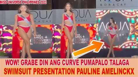 Pauline Amelinckx Standout Swimsuit Performance Miss Universe Philippines 2023 Youtube