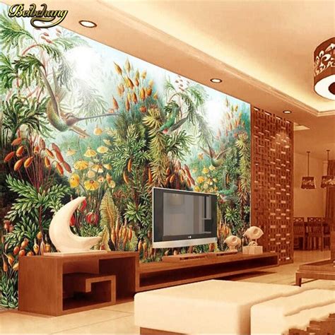 Beibehang Custom Photo Wallpaper Large Mural Wall Stickers Hand Painted