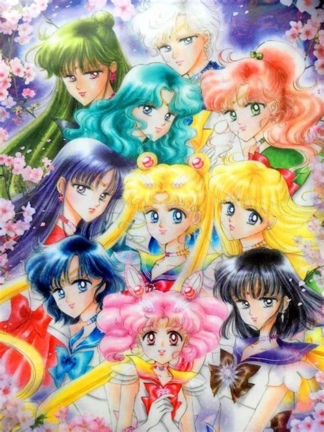 Some GORGEOUS New Artwork By Naoko Takeuchi Currently Being Displayed At The Sailor Moon Exhibit