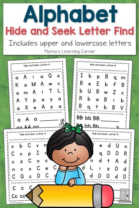 Abc Hide And Seek Letter Find For Preschoolers Mamas Learning Corner