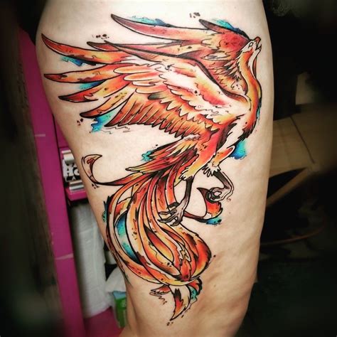 Phoenix Tattoo Watercolor Tattoo Phoenix Tattoo Tattoos