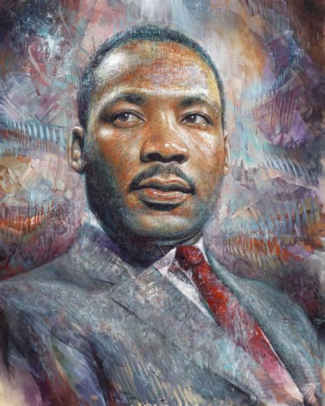 Elevate Your Mind Dr Martin Luther King Jr Painting By Paul Daniels