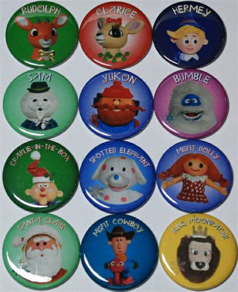 Magnets Rudolph The Red Nosed Reindeer And Island Of Misfit Toys