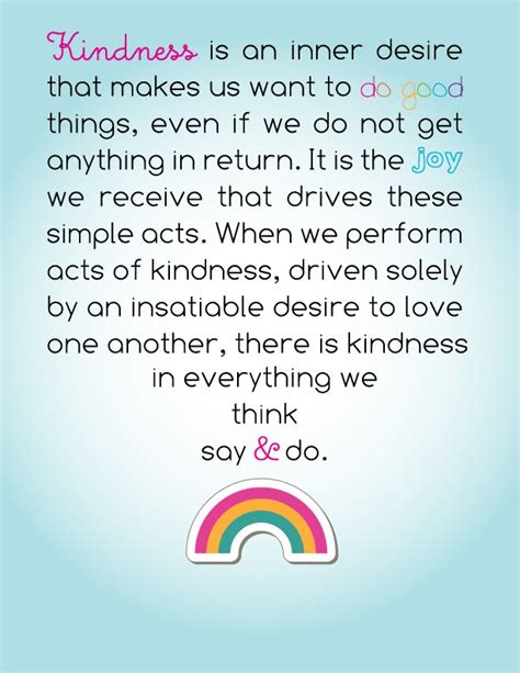 Small Acts Of Kindness Quotes Quotesgram