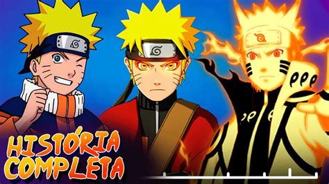 História Completa Naruto Youtube